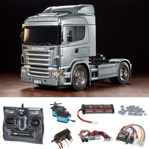 Tamiya scania r470 silver - tamiya,