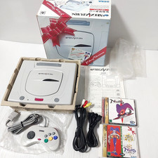 Sega Saturn White Christmas Nights Edizione Limitata Near Mint Testato Importazione Giappone