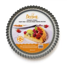 Stampo FURBO per crostate Ø28 cm - Teglia in acciaio antiaderente - per Torte e 