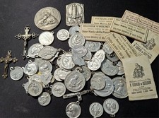 lotto medagliette religiose