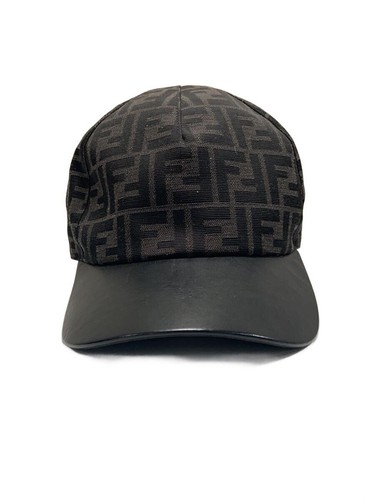 Cappellino fendi cotone nero - l,