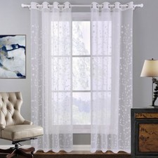 Tendina Tenda Bianco Fiore
