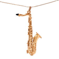 Collana Sax Tenore, Oro, Collezione Harmony