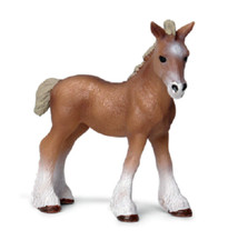 Mini cavallo in PVC giocattolo