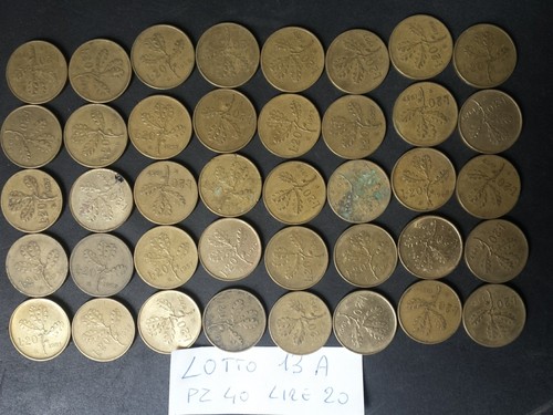 Lotto monete repubblica - 40,