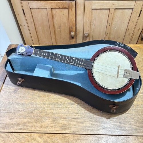 John grey ukulele banjo - grey,