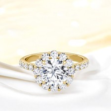 Fede Nuziale in Oro Giallo 14K