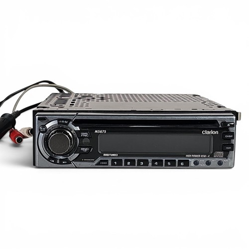 Clarion m5675 stereo fm - clarion,