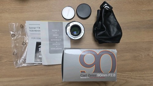 Zeiss sonnar 90mm - 90mm, f2.8