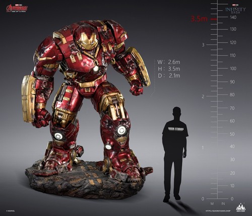 Statua queen studios iron man - queen,