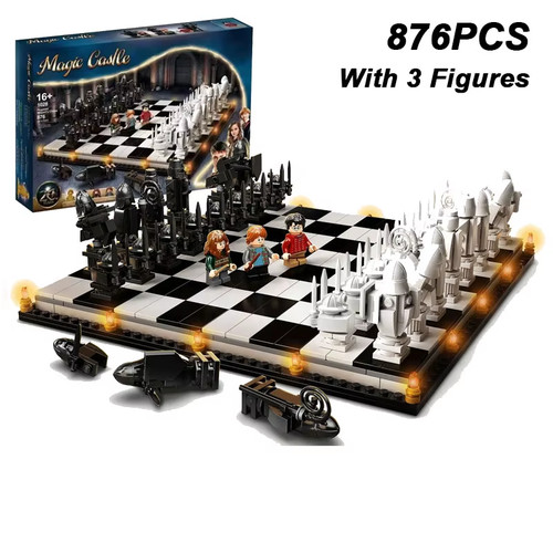876pcs serie magica hogwarts - 876pcs,