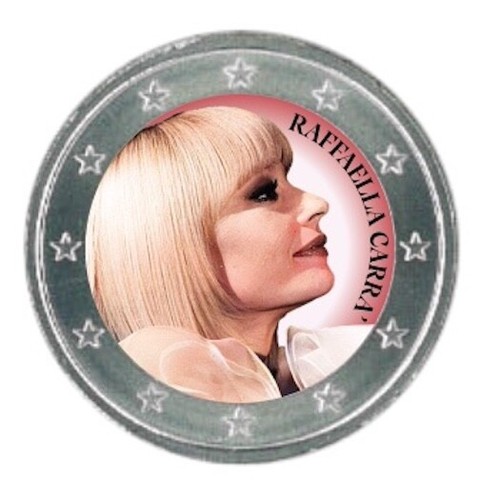 Euro raffaella carra - 2€, carra'