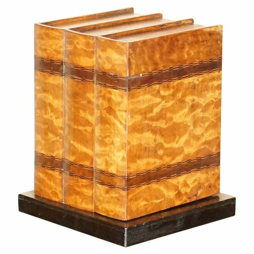 Stunning faux books walnut - walnut, &