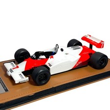 Modellino F1 Tecnomodel 1/18 McLaren MP4/1C Ayrton Senna #7 Test Drive Silver...