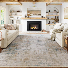 Tappeto Salotto Moderno Beige