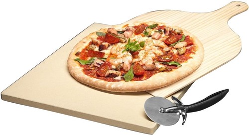 Kit pizza pietra - pizza, 38x33cm