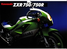 Brochure depliant Kawasaki ZXR