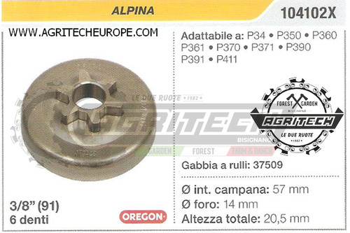 104102x oregon pignone campana - pignone,