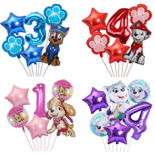 Set 6 pezzi palloncini Paw