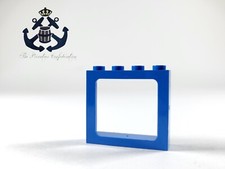 LEGO 1980s Blue Window 1 x 4 x