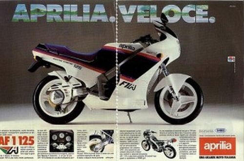 Aprilia adesivi originali - adesivi,