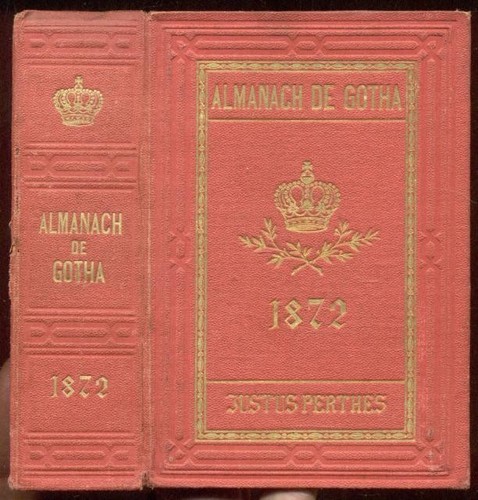 Almanach gotha annuaire - almanach, de