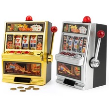 x Salvadanaio Slot Machine Las