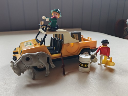 Playmobil vintage safari jeep - playmobil,