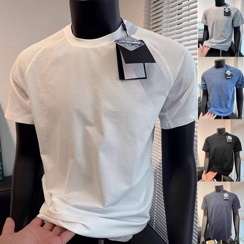 Shirt girocollo uomo tinta - t-shirt,