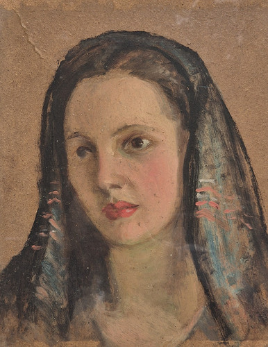 Dipinto antico ritratto - antico,