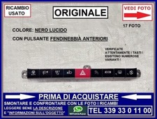 PLANCIA TASTI PULSANTI 4 FRECCE FENDINEBBIA CITY FIAT PANDA 3 312 BENZINA DIESEL