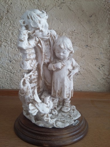 Statua resina firmata - resina,