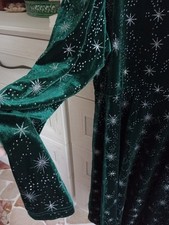 Abito Donna Velluto Verde con