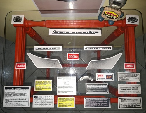 Kit adesivi aprilia - adesivi,
