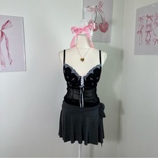 Vintage Y2K Delicates nero blu