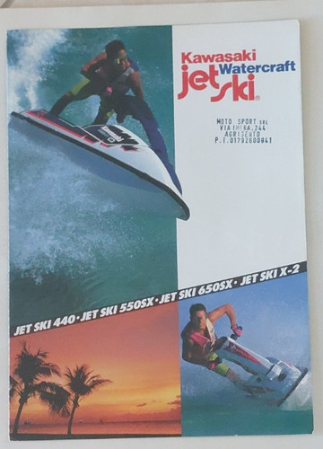 Depliant brochure 1990 - depliant,
