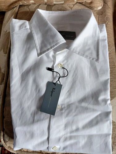 Camicia bianca uomo kilgour - camicia,