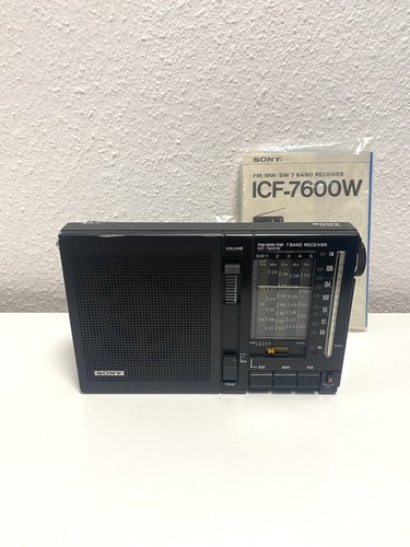 Sony icf 7600w radio - sony, icf-7600w