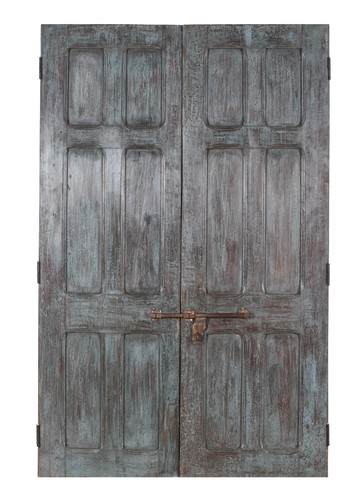 Porta ferro 132x208 antica - cm,