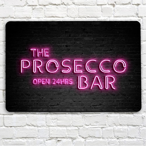 The prosecco asta neon - asta,