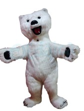 Mascotte Deluxe Orso Polare
