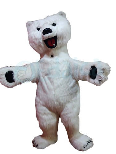Mascotte deluxe orso polare - deluxe,