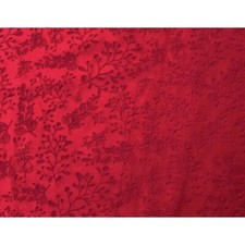 Velluto Devorè Forest Rosso