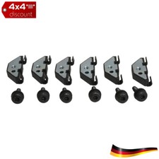 Set supporto hard top nero Jeep Wrangler JK 2007+