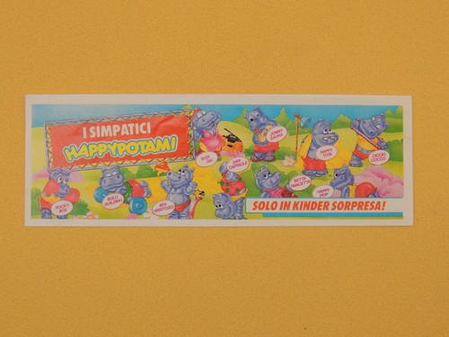 Kinder bpz happy hippo - -,