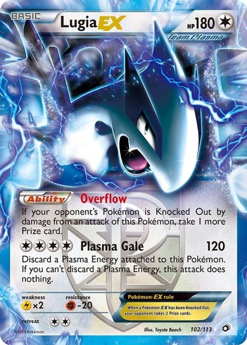 Lugia 102 113 pokemon - lugia, ex
