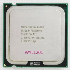 Processore CPU Intel Pentium Dual Core E6800 3,33 GHz 2M LGA775 SLGUE