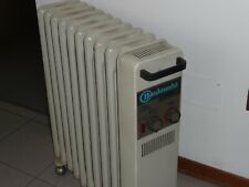 CALORIFERO OLIO TERMICO BAUKNECHT elettrico portatile su rotelle. 