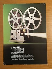 Brochure vintage "BAUER" Proiettore 16 mm P 6 L  Automatic