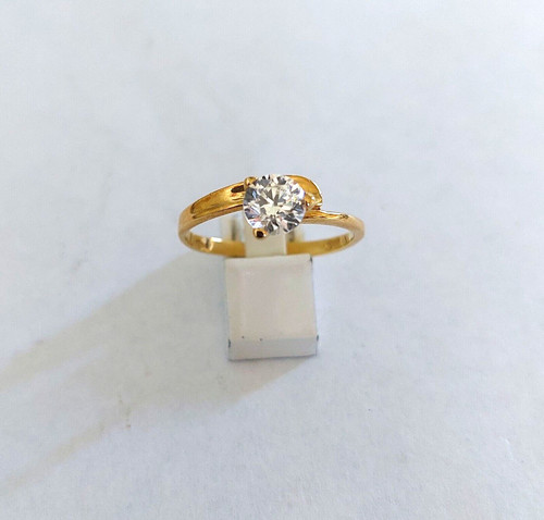 Anello donna solitario oro - solitario,